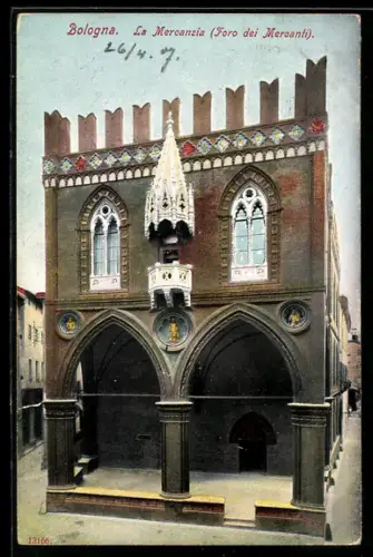 AK Bologna, La Mercanzia Foro dei Mercanti