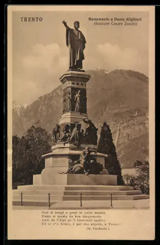 AK Trento, Monumento a Dante Alighieri