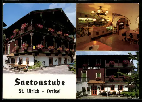 AK Ortisei, Gasthof Snetonstube, Snetonstrasse 26