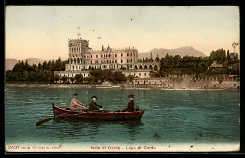 AK Isola di Garda /Lago di Garda, Panorama