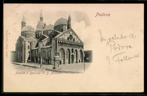 AK Padova, Piazza e Basilica di S. Antonio