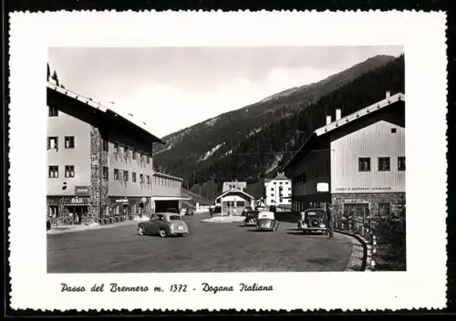 AK Brenner, Passo del Brennero, Dogana Italiana