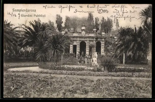 AK Sampierdarena, Giardini Pubblici