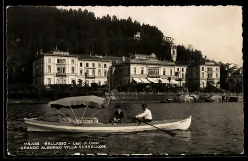 AK Bellagio /Lago di Como, Grande Albergo Villa Serbelloni