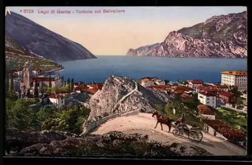 AK Torbole, Lago di Garda Torbole col Belvedere