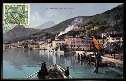 AK Gargnano, Ortsansicht