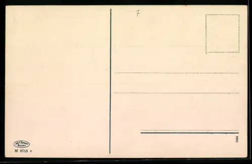 AK Riva, Hafen mit Segelschiffen, Glockenturm