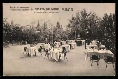 AK Milano, Hotel du Nord, Jardin et Restaurant Terrasse