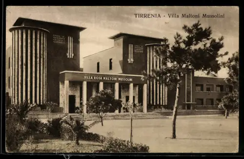 AK Tirrenia, Villa Rosa Maltoni Mussolini