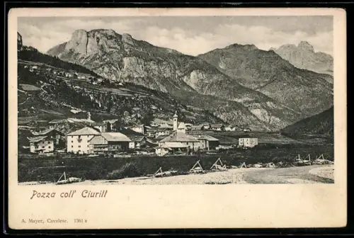 AK Pozza coll` Ciurill, Veduta generale