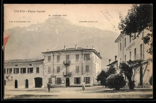 AK Colico, Piazza Cavour, Cima di Sanaggione, M. Legnone, Ricovero Alpino