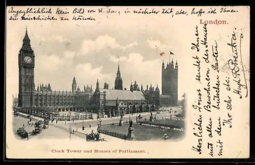 AK London, Clock Tower and Houses of Parliament