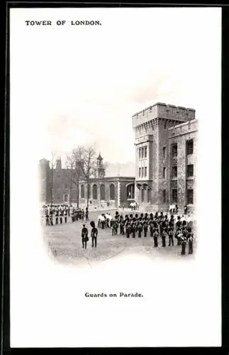 AK London, Tower of London, Guards on Parade