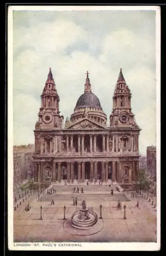 AK London, St. Paul`s Cathedral