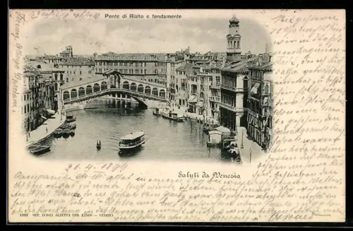 AK Venezia, Ponte di Rialto e fondamente