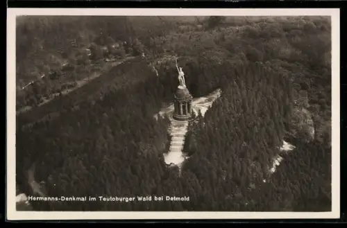 AK Detmold /Teutoburger Wald, Hermanns-Denkmal