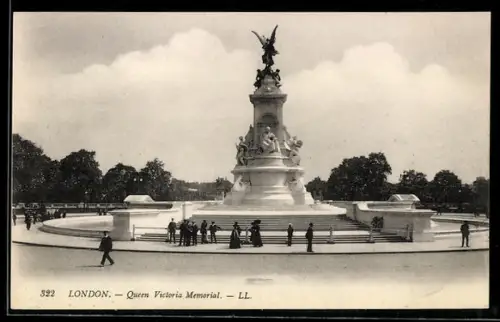 AK London, Queen Victoria Memorial