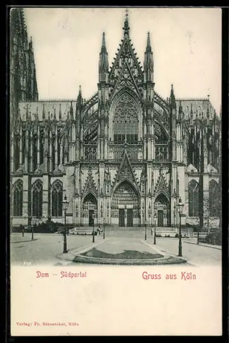 AK Köln, Dom, Südportal