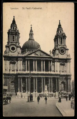 AK London, St. Paul`s Cathedral