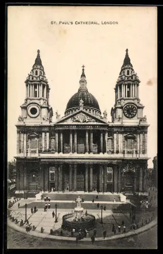 AK London, St. Paul`s Cathedral