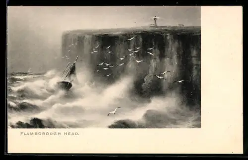 AK Flamborough, Flamborough Head with Lighthouse