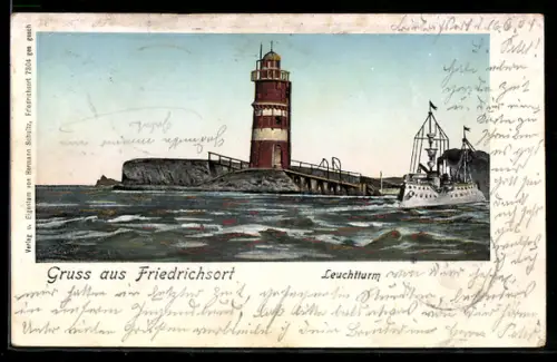 AK Kiel, Leuchtturm in Friedrichsort