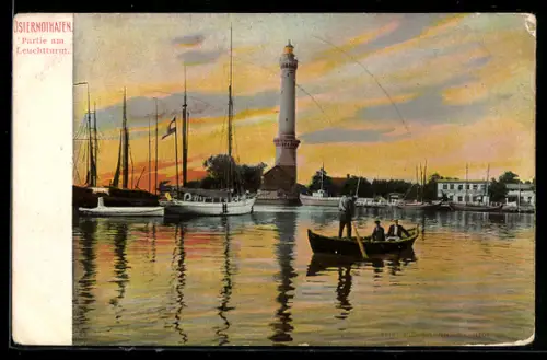 AK Partie am Leuchtturm im Osternothafen