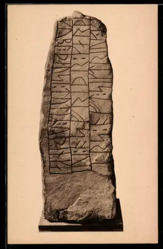 AK Kiel, Kleiner Sigtrygstein, Vorderseite, Ausgrabung