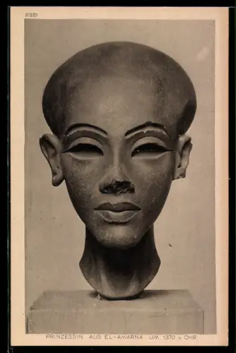 AK Berlin, Prinzessin El-Amarna, Ausgrabung