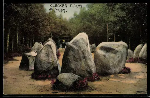 AK Klecken, Hünengräber, Menhire
