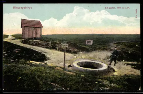 AK Elbquelle im Riesengebirge