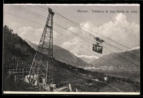 AK Lana, Monte San Vigilio, Teleferica di San Vigilio