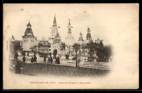AK Paris, Exposition de 1900, Section Russe au Trocadero
