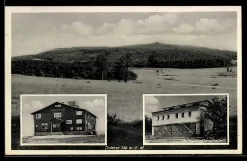 AK Dolmar, Charlottenhaus, Dolmarflugzeughalle