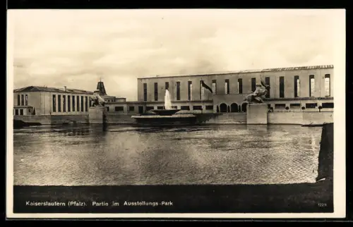 AK Kaiserslautern (Pfalz), Partie im Ausstellungs-Park