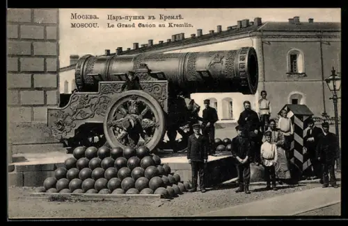 AK Moscou / Moskau, le Grand Canon au Kremlin