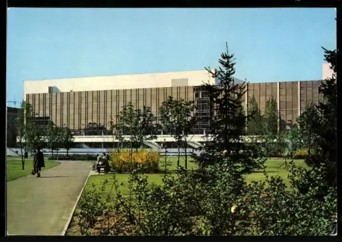 AK Berlin, Blick zum Palast der Republik