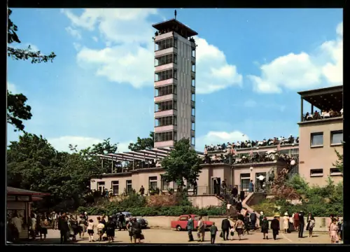 AK Berlin-Köpenick, Blick zum Müggelturm