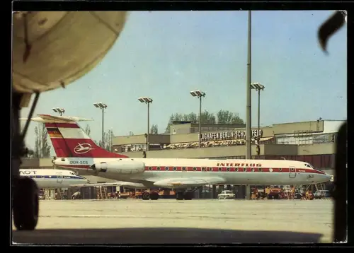 AK Berlin-Schönefeld, Flughafen - Interflug