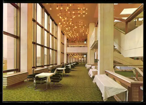 AK Berlin, Seitenfoyer vom Palast der Republik