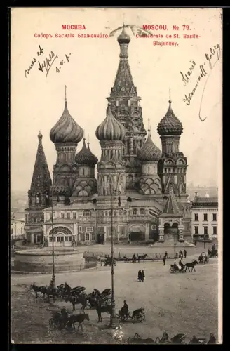 AK Moskau, Kathedrale St. Basile Blagennoi