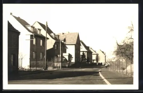 Foto-AK Efferen, Partie in einer Strasse