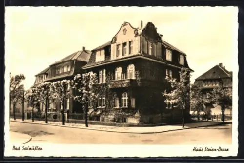 AK Bad Salzuflen, Hotel Haus Strien-Brase in der Roonstrasse