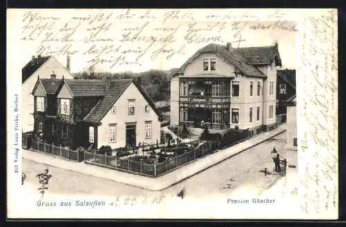 AK Salzuflen, Hotel-Pension Günther