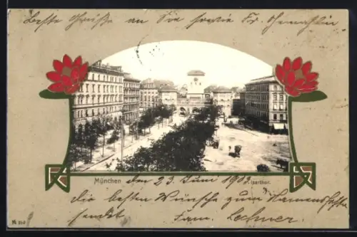 Passepartout-AK München, Isartor