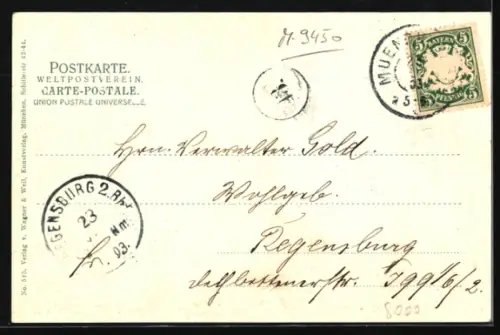 Passepartout-AK München, Isartor