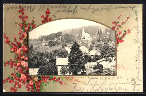 AK Schierke, Blick auf den Ort