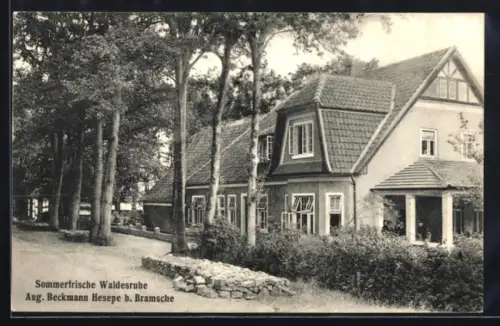 AK Hesepe, Gasthaus Waldesruhe
