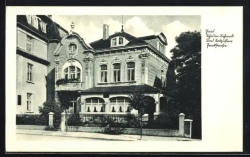 AK Bad Salzuflen, Hotel Haus Schröder-Behrendt, Parkstrasse