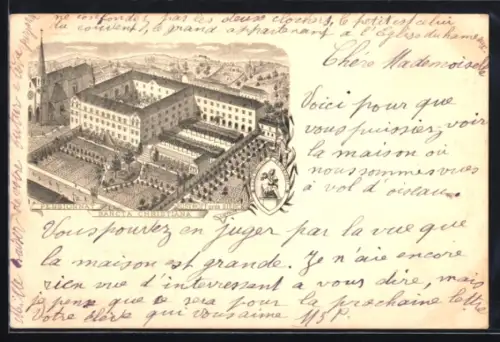 AK Sierck, Pensionnat Sancta Christiana